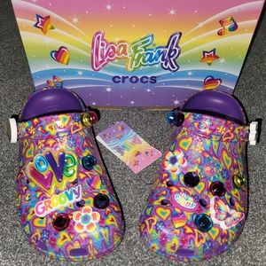 COPY - Lisa Frank Crocs (hard to find!)